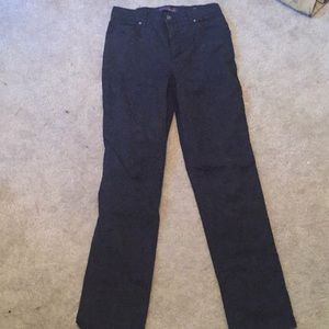 Gloria Vanderbilt Stretch Skinny Jeans Sz 6 Black